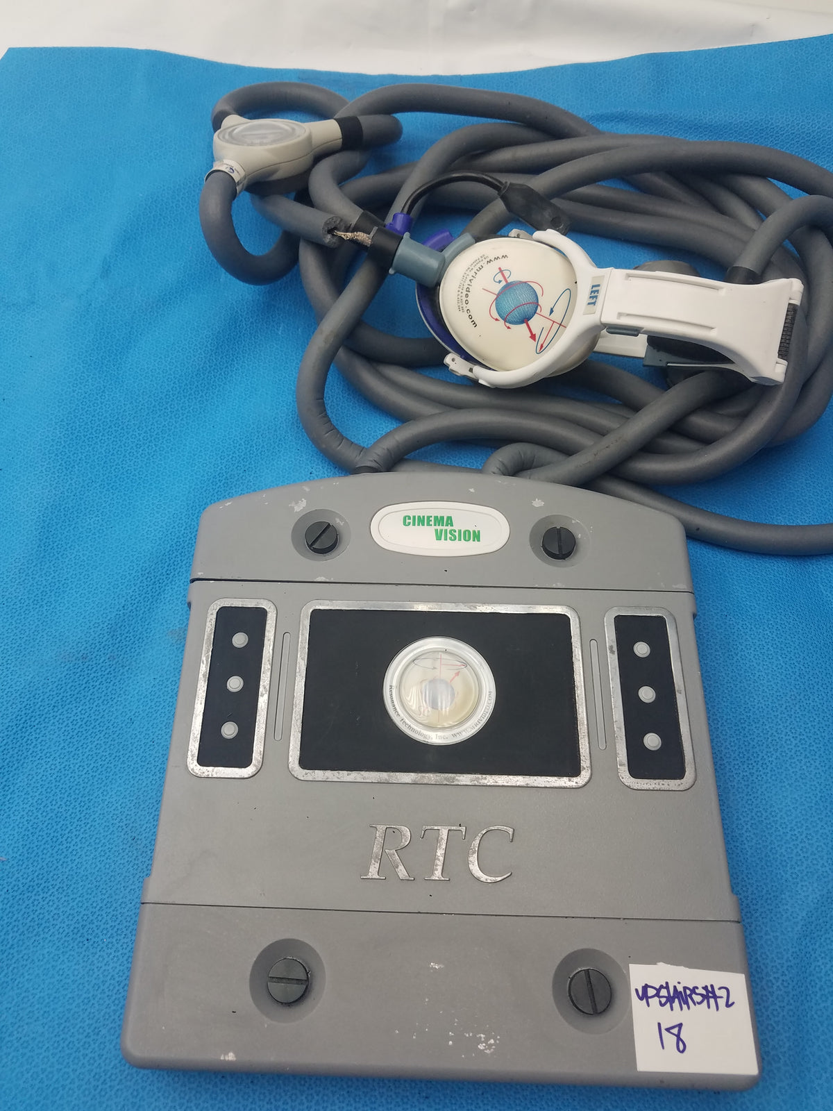 Resonance Technology CinemaVision Transducer RTC MRI Headset