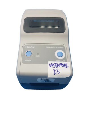 Sato CG208DT-LAN ScripTalk 220-SN Network RFID Thermal Barcode Label Printer