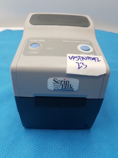 Sato CG208DT-LAN ScripTalk 220-SN Network RFID Thermal Barcode Label Printer