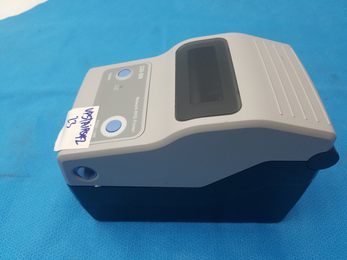 Sato CG208DT-LAN ScripTalk 220-SN Network RFID Thermal Barcode Label Printer