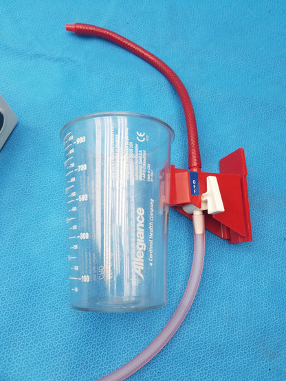 Ohmeda Medical Intermittent Suction Unit Vacuum Regulator With Canister S/N GFFE04931