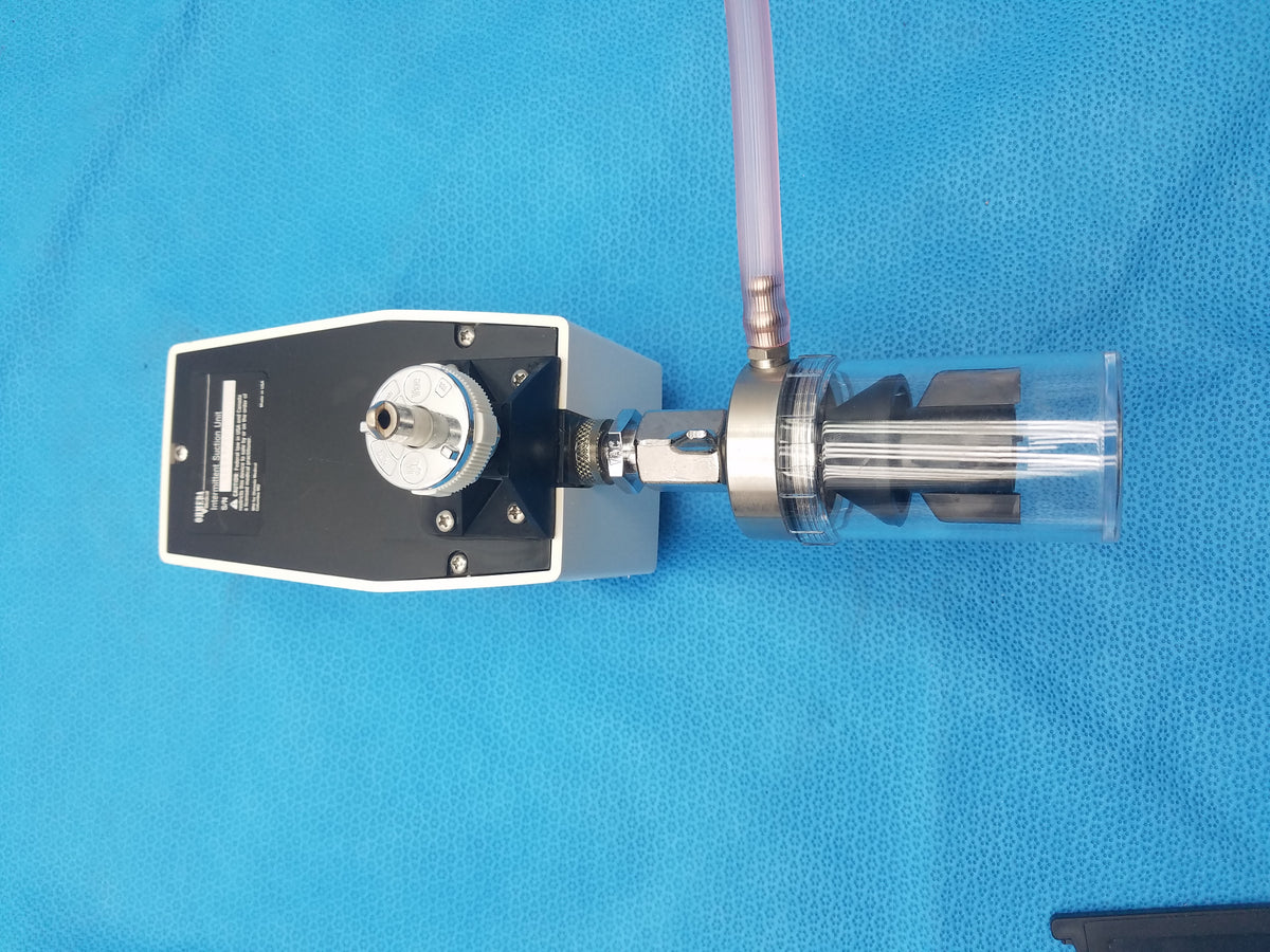 Ohmeda Medical Intermittent Suction Unit Vacuum Regulator With Canister S/N GFFE04931
