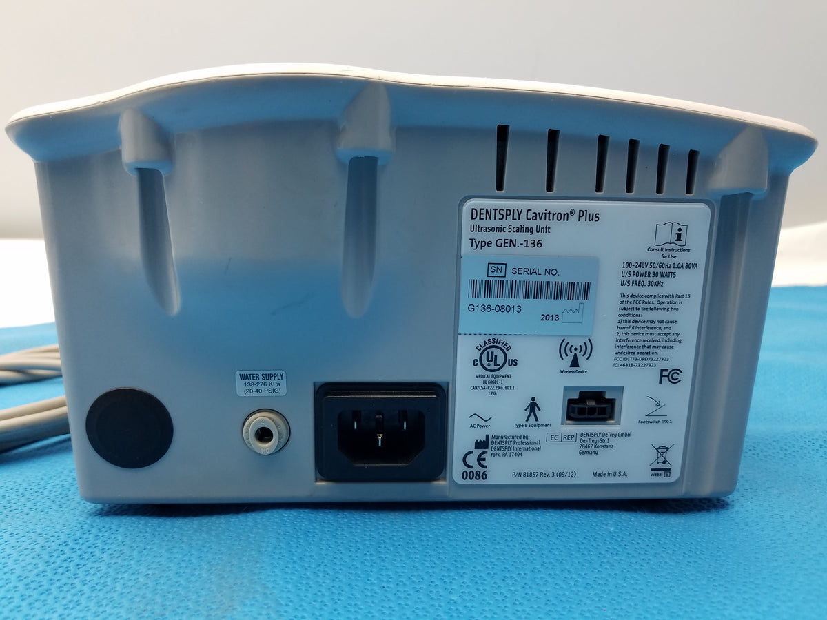 Dentsply Cavitron Plus Gen-136 Dental Ultrasonic Scaling Unit