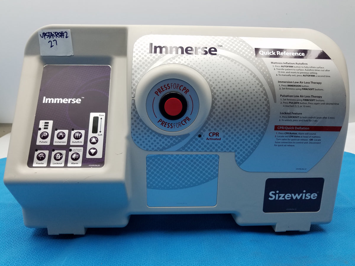 Sunflower Sizewise Immerse Low Air Loss Mattress Pump Model 61355025