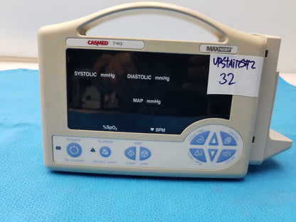 CasMed 740 MaxNIBP Patient Vital Sign Monitor