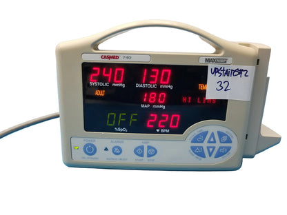 CasMed 740 MaxNIBP Patient Vital Sign Monitor