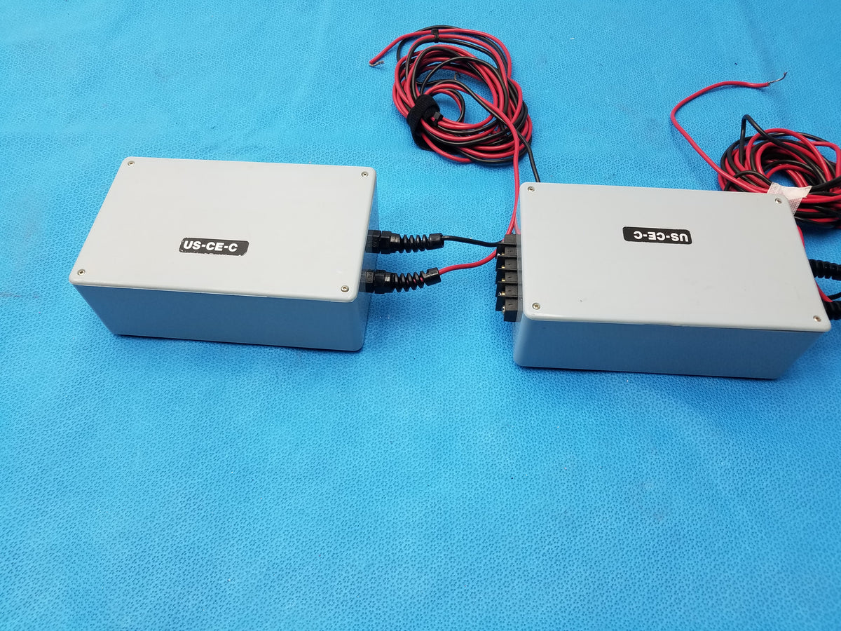 Ontario Hydro Technologies 3-Phase Terminal Voltage & Frequency Transducer Test System With US-CE-C External Junction Interface Blocks