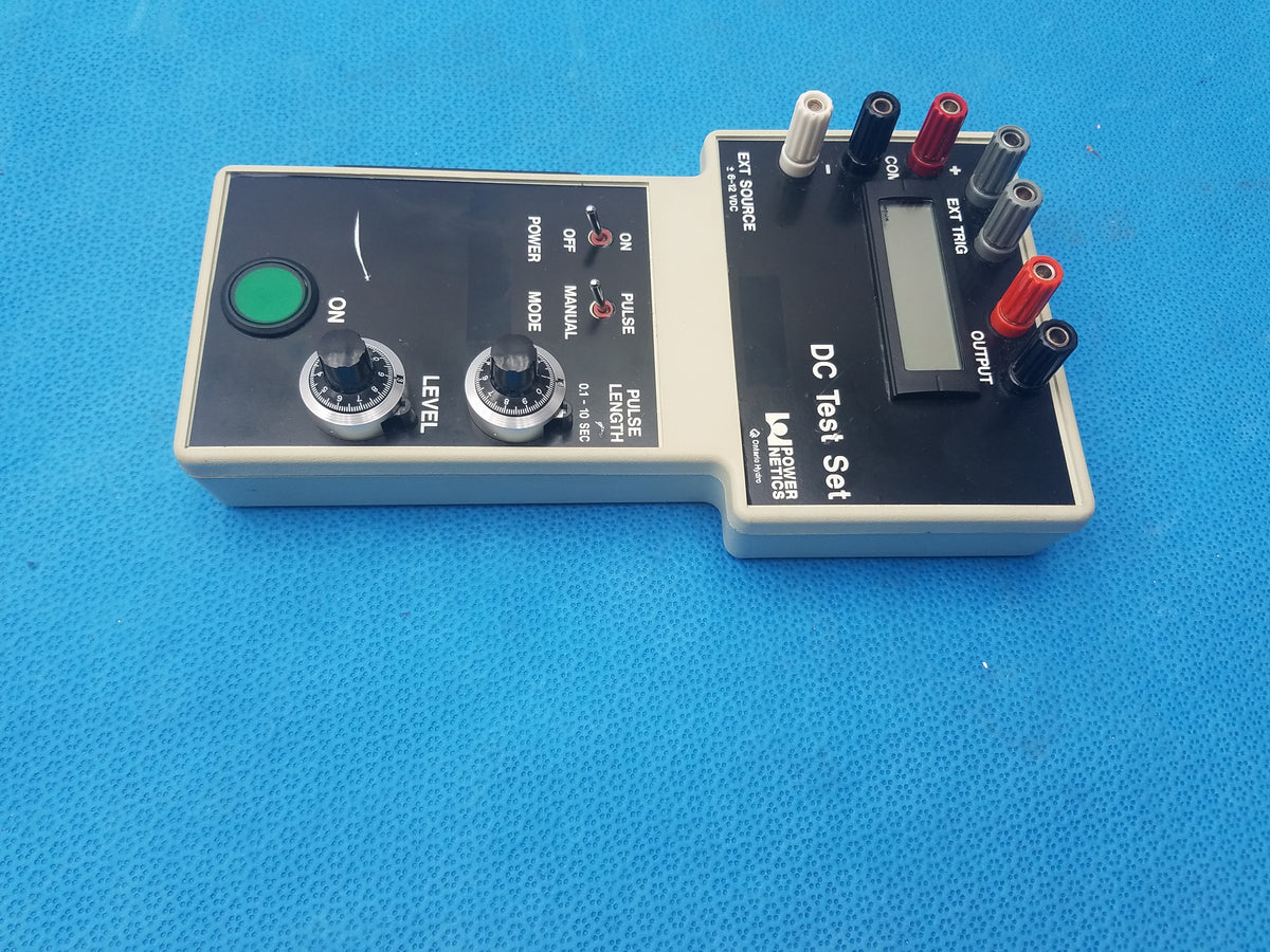 Powernetics DC Test Set With General Electric Phase Shifting Transformers & Intertechnology Probes