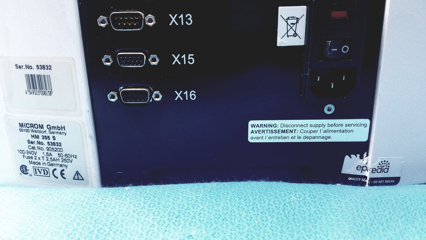 Thermo Scientific Microm HM 355S Rotary Microtome