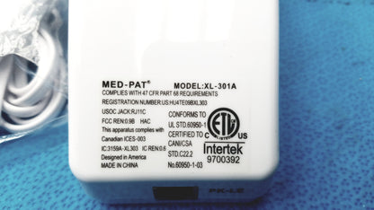 MED-PAT XL-301A Disposable Healthcare Hospital Hotel One-Piece Telephone