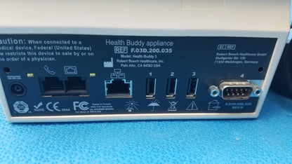 Bosch Health Buddy 3 Appliance With Adapter Ref F.03D.200.035