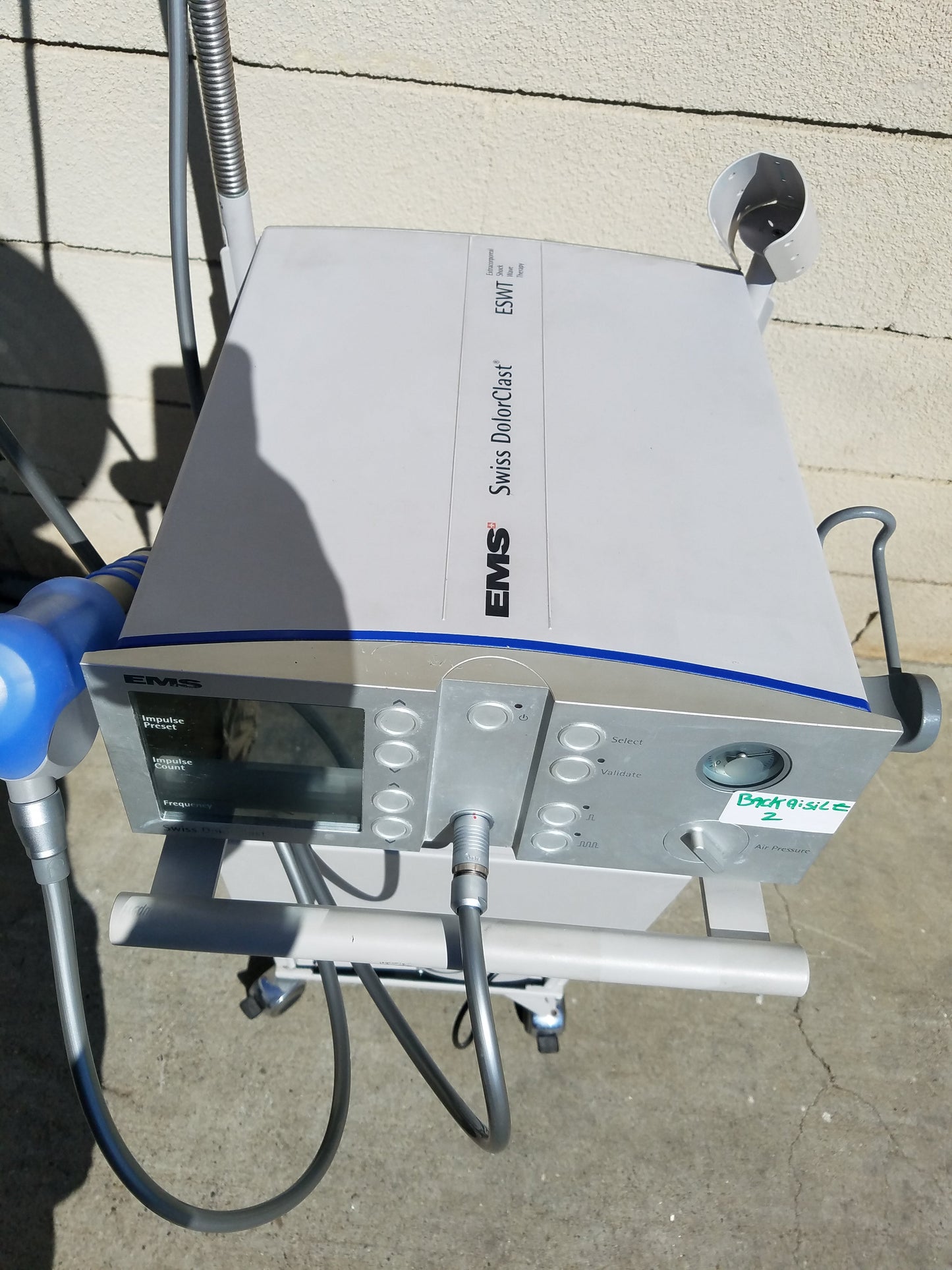 EMS Swiss DolorClast SA CH-1260 Nyon Extracorporeal Shockwave Therapy