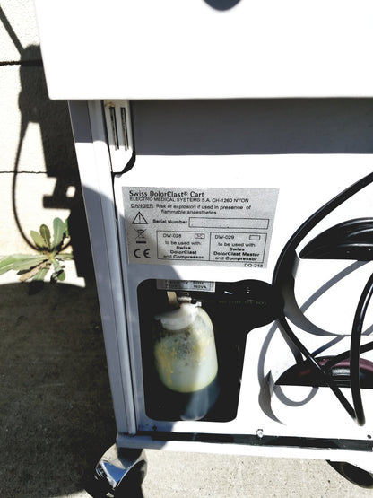 EMS Swiss DolorClast SA CH-1260 Nyon Extracorporeal Shockwave Therapy