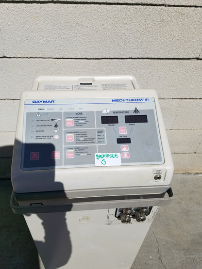 Gaymar MTA6900 Medi-Therm III Hyper / Hypothermia Machine