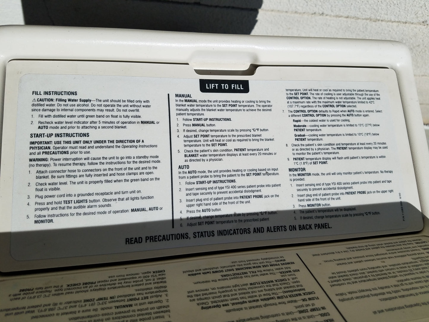 Gaymar MTA6900 Medi-Therm III Hyper / Hypothermia Machine
