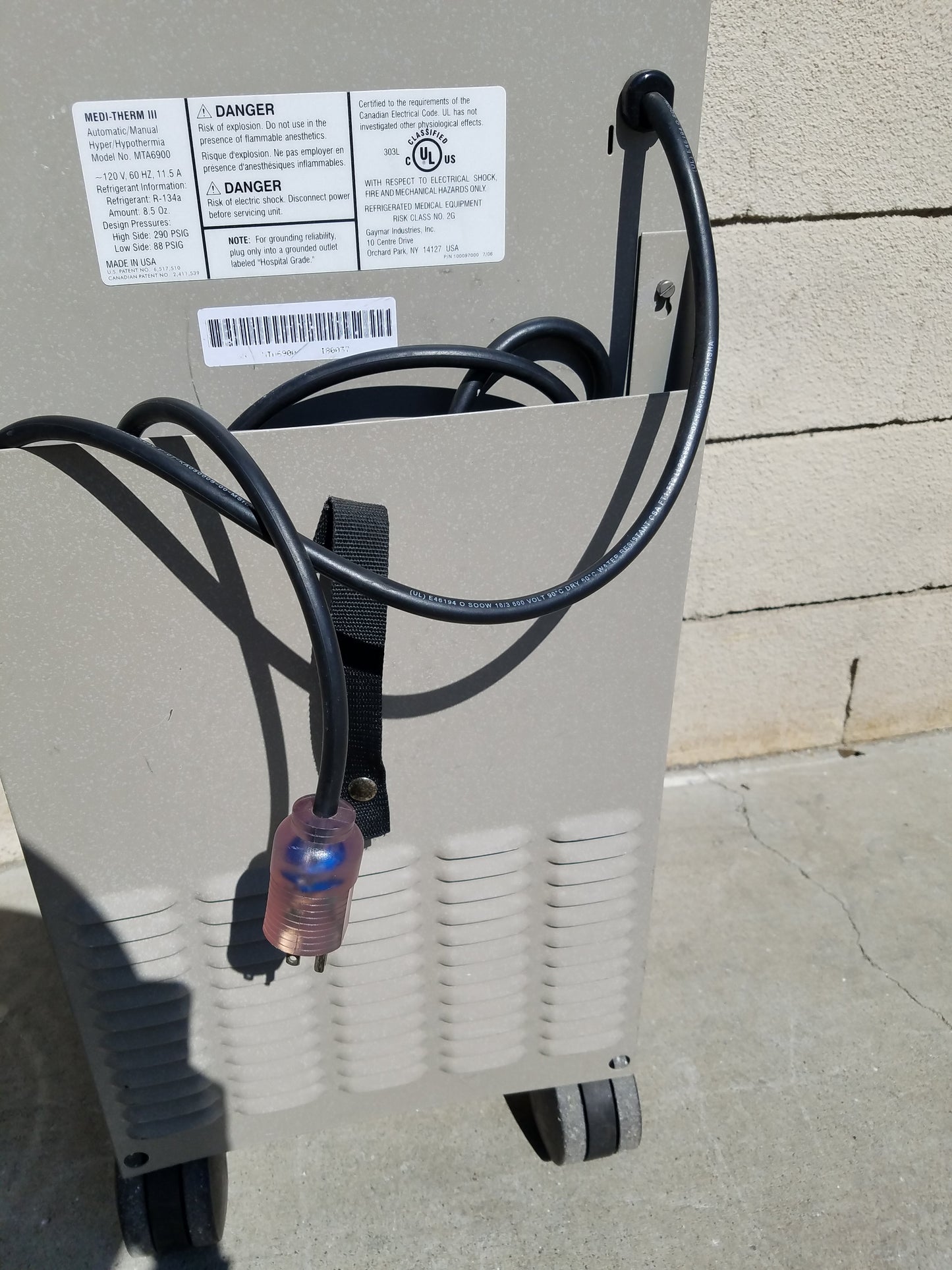 Gaymar MTA6900 Medi-Therm III Hyper / Hypothermia Machine