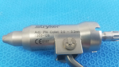 Stryker 6203-126 Adjustable Pin Collet 2.0-3.2mm