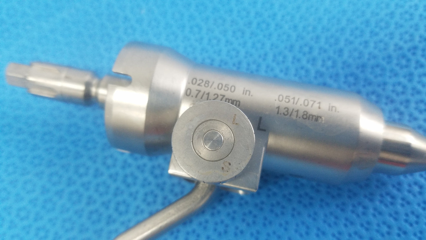 Stryker 6203-026 Dual Trigger Adjustable Wire Collet 0.7mm-1.8mm
