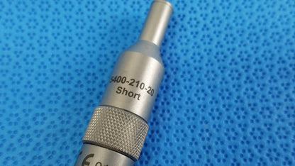 Stryker 5400-210-20 PD Series Short Straight Surgical Drill Attachment
