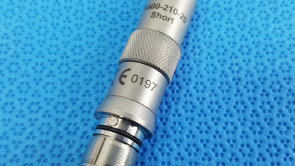 Stryker 5400-210-20 PD Series Short Straight Surgical Drill Attachment