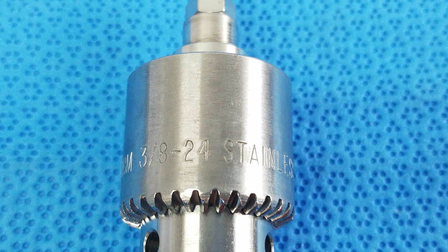 Jacobs Chuck 1BM  3/8 -24 Surgical Attachment Hand Piece