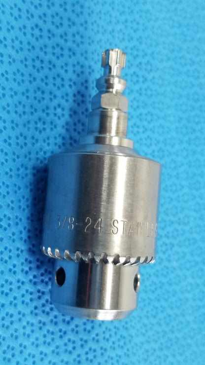 Jacobs Chuck 1BM  3/8 -24 Surgical Attachment Hand Piece