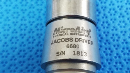 MicroAire 6680 Jacobs Driver Surgical Instrument Attachment