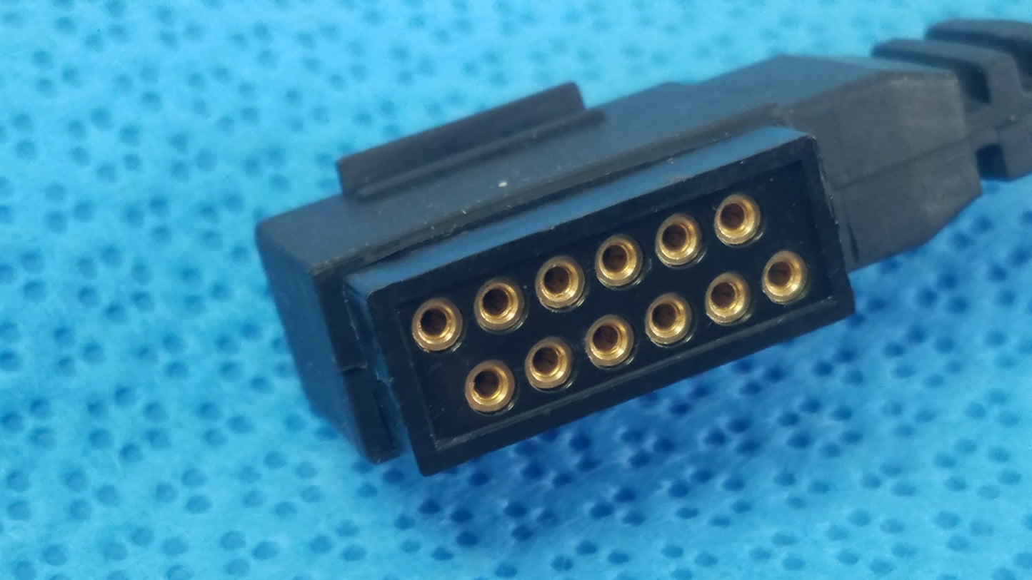 ECG 5-Lead Wire Patient Cable Snap Style Connection Set