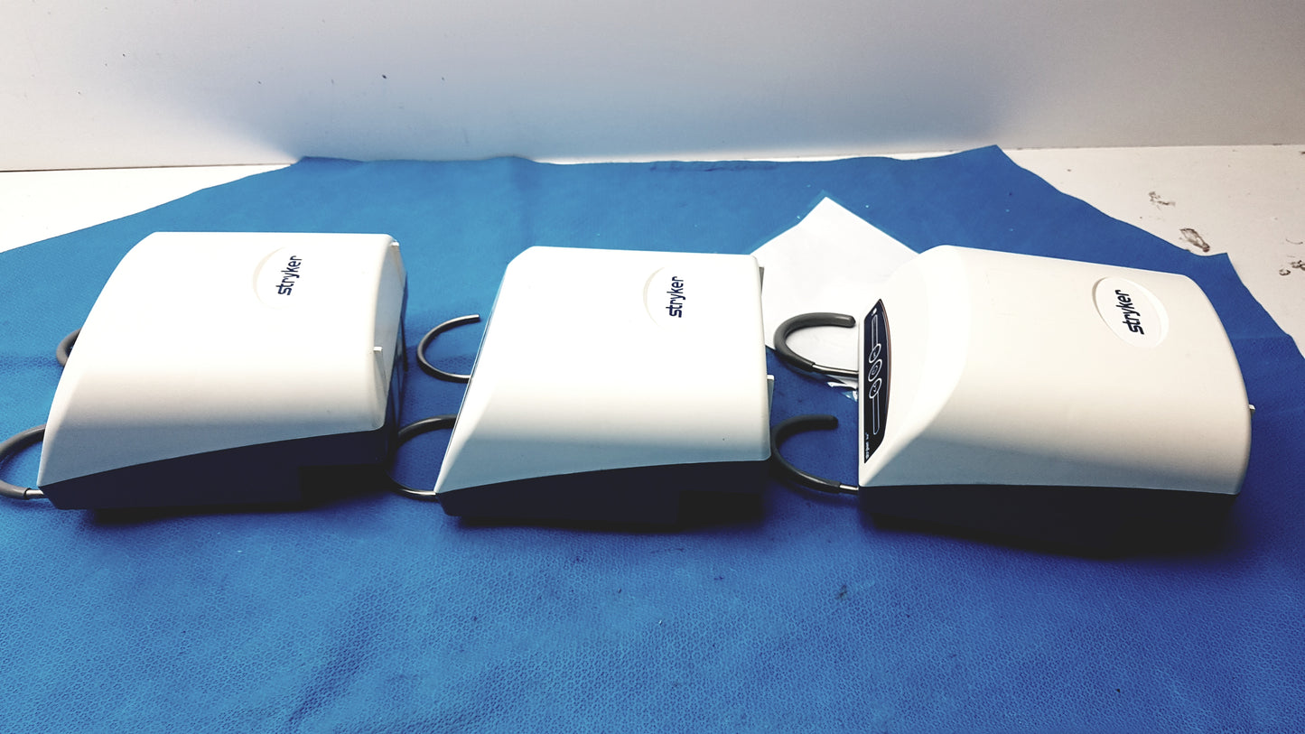 Lot of 3 Stryker 2861 Low Air Loss Pump IsoGel SPR Plus Mattress System