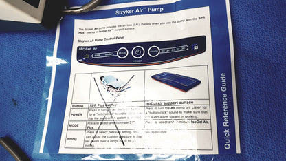 Lot of 3 Stryker 2861 Low Air Loss Pump IsoGel SPR Plus Mattress System