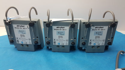 Lot of 3 Stryker 2861 Low Air Loss Pump IsoGel SPR Plus Mattress System