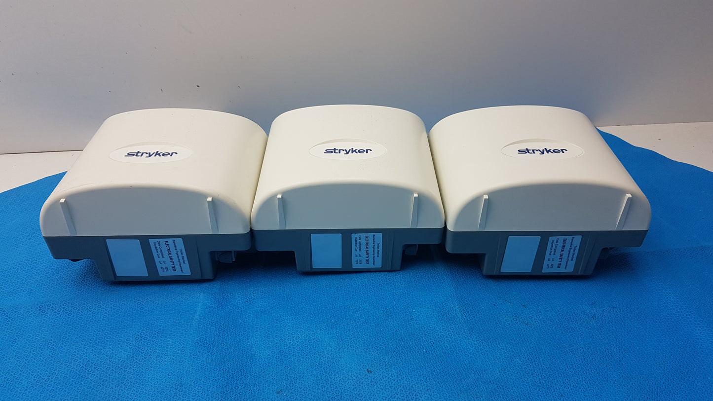 Lot of 3 Stryker 2861 Low Air Loss Pump IsoGel SPR Plus Mattress System