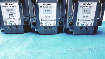 Lot of 3 Stryker 2861 Low Air Loss Pump IsoGel SPR Plus Mattress System With Air Hoses