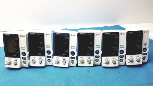 Lot of 6 Omron HEM-907XL IntelliSense Professional Digital Blood Pressure Monitor