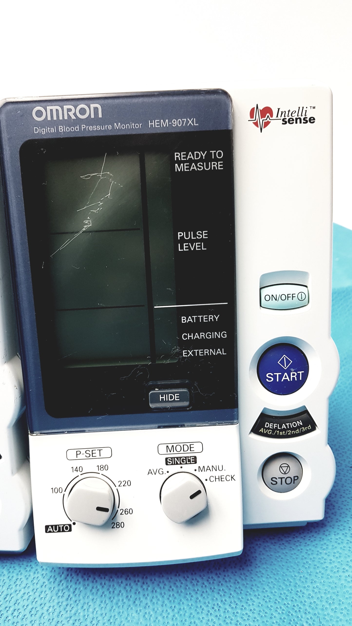 Lot of 6 Omron HEM-907XL IntelliSense Professional Digital Blood Pressure Monitor