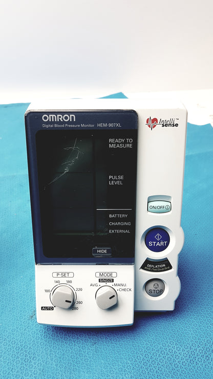 Lot of 6 Omron HEM-907XL IntelliSense Professional Digital Blood Pressure Monitor