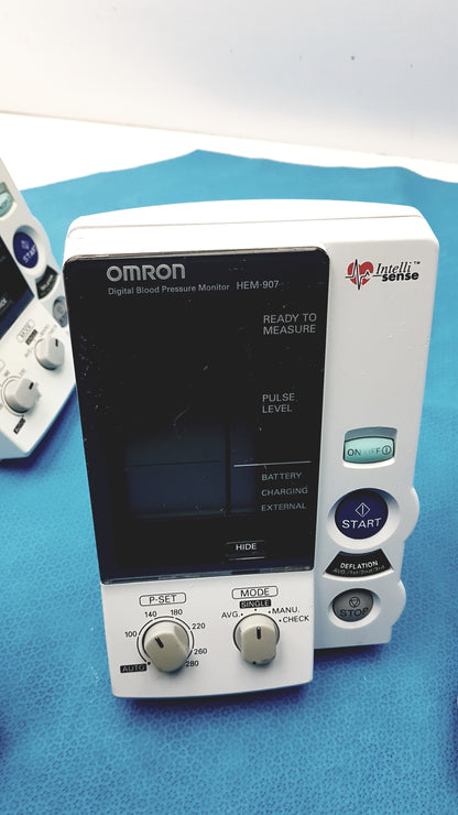 Lot of 6 Omron HEM-907XL IntelliSense Professional Digital Blood Pressure Monitor