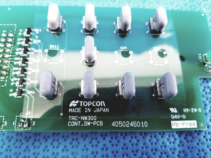 Topcon TRC-NW300 Control Switch PCB Board 4050246010 CONT-SW-PCB