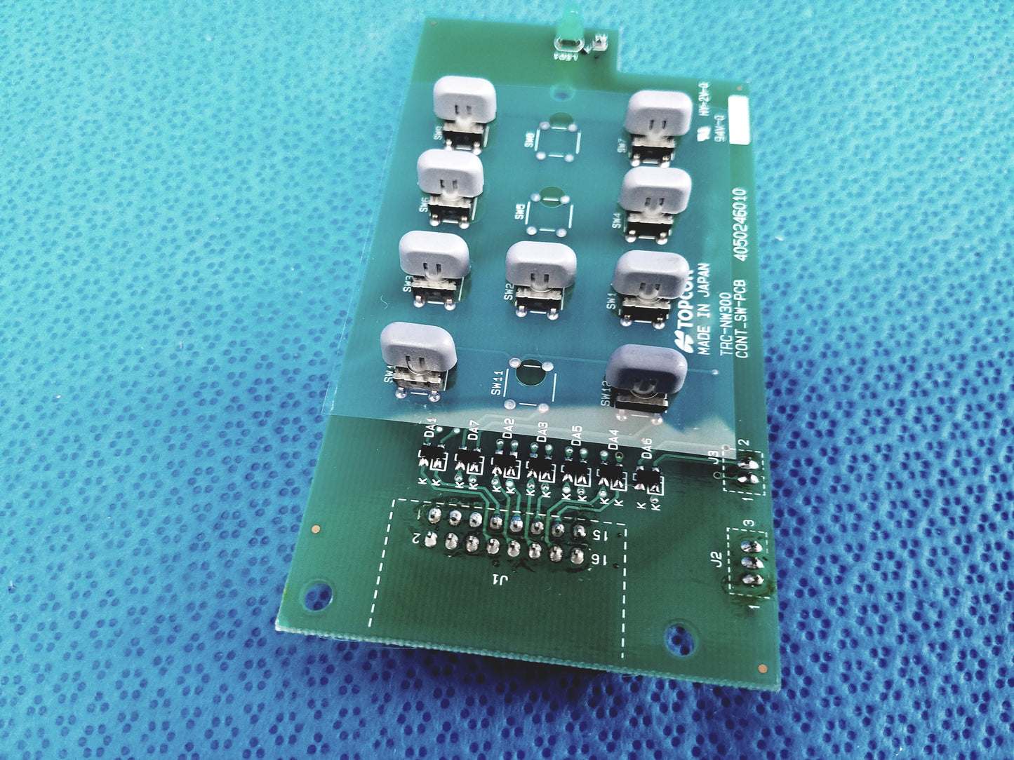 Topcon TRC-NW300 Control Switch PCB Board 4050246010 CONT-SW-PCB