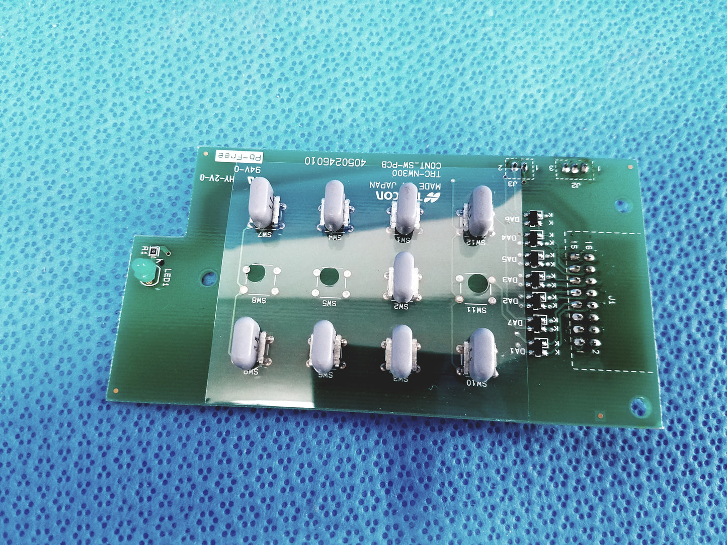 Topcon TRC-NW300 Control Switch PCB Board 4050246010 CONT-SW-PCB