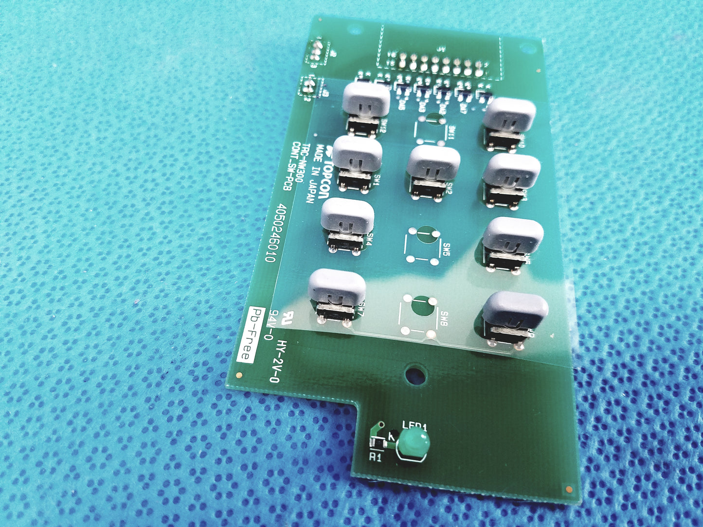 Topcon TRC-NW300 Control Switch PCB Board 4050246010 CONT-SW-PCB