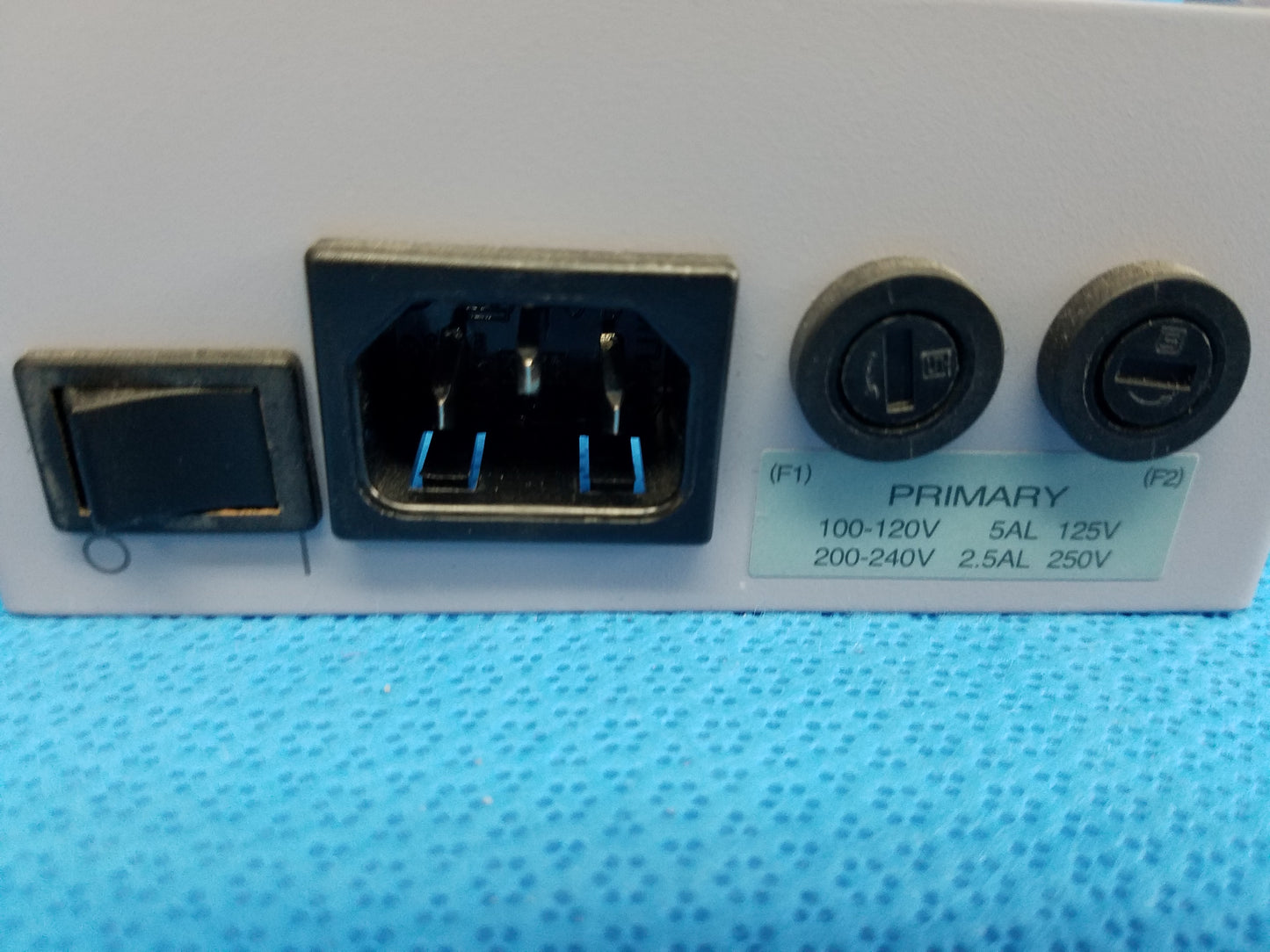 AC Power Entry Panel Part for Topcon TRC-NW8 Retinal Camera