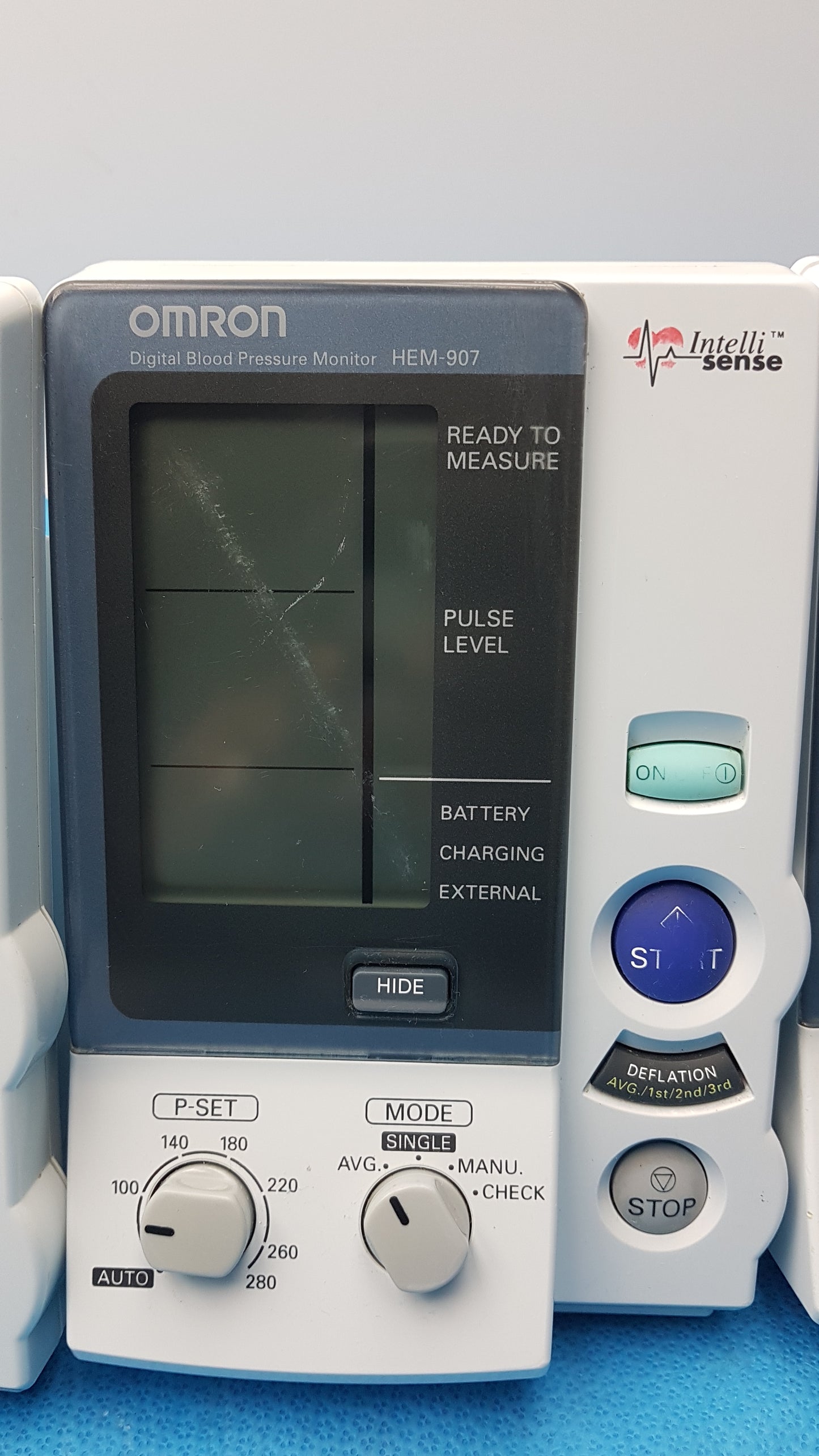 Lot of 6 Omron HEM-907 IntelliSense Digital Blood Pressure Monitor