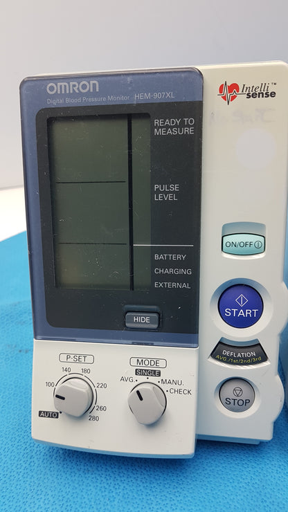 Lot of 6 Omron HEM-907 IntelliSense Digital Blood Pressure Monitor