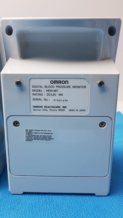 Lot of 6 Omron HEM-907 IntelliSense Digital Blood Pressure Monitor
