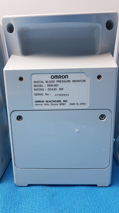 Lot of 6 Omron HEM-907 IntelliSense Digital Blood Pressure Monitor