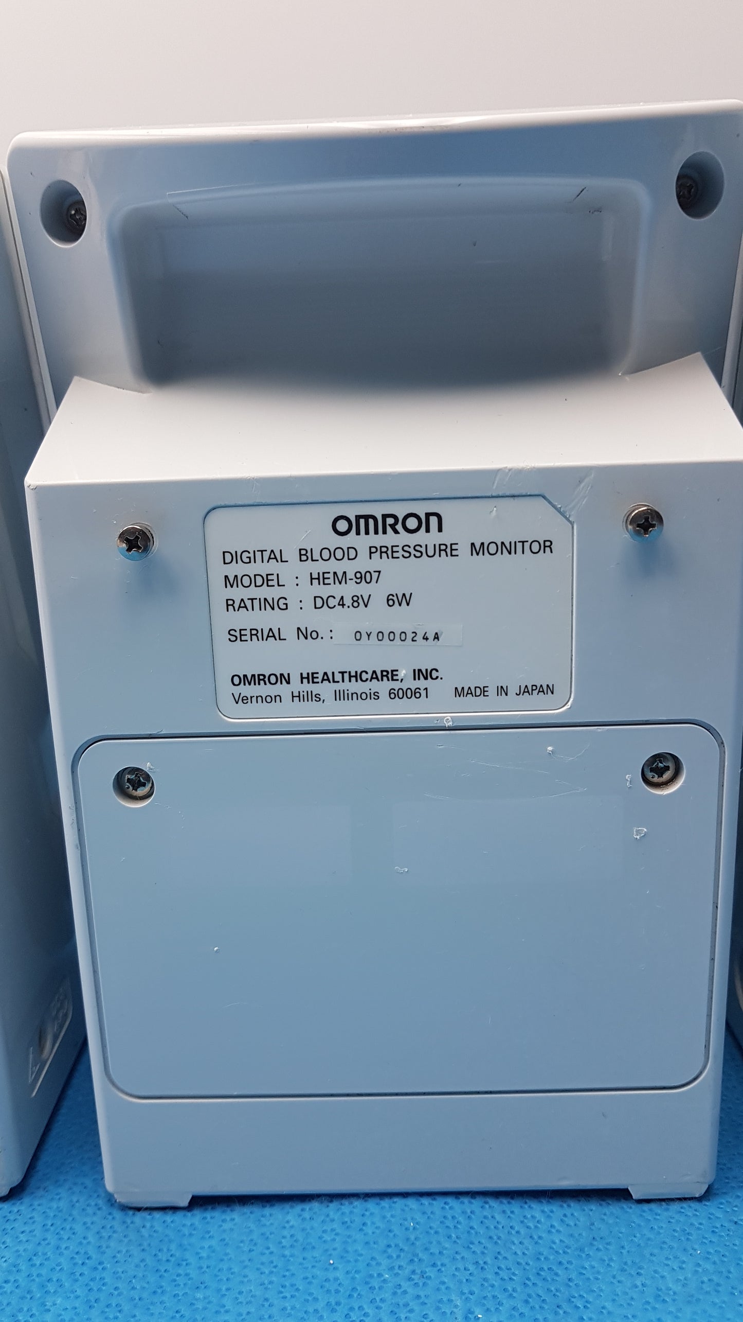 Lot of 6 Omron HEM-907 IntelliSense Digital Blood Pressure Monitor