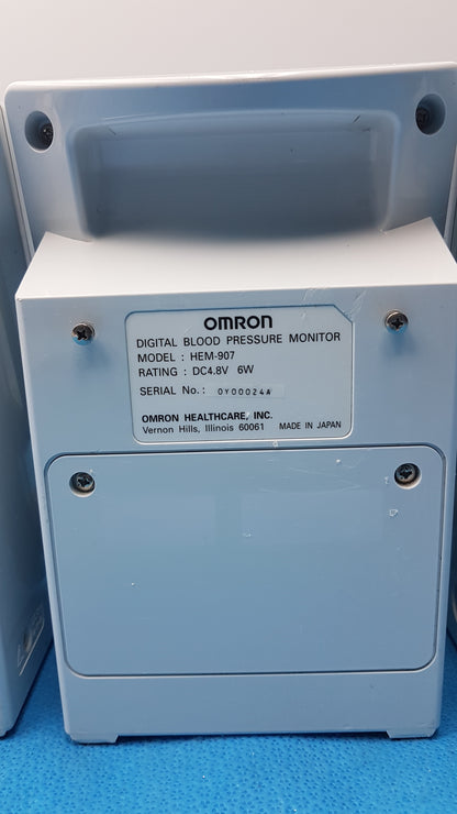 Lot of 6 Omron HEM-907 IntelliSense Digital Blood Pressure Monitor
