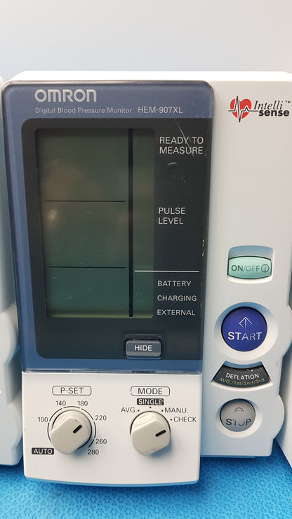 Lot of 6 Omron HEM-907XL Digital Blood Pressure Monitor