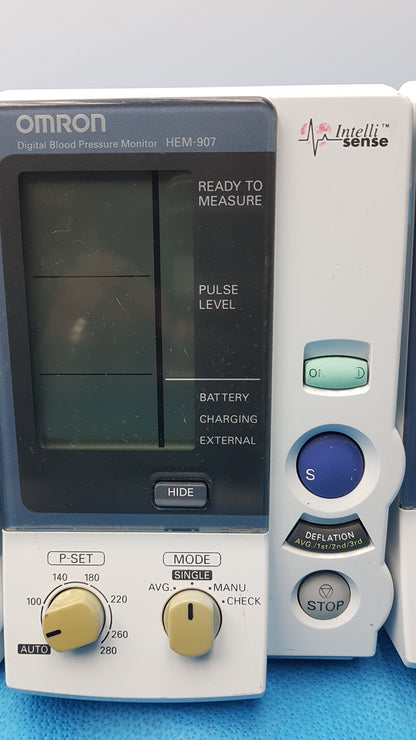 Lot of 6 Omron HEM-907XL Digital Blood Pressure Monitor